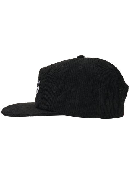 Chocolate Waylon W Cord Snapback Hat