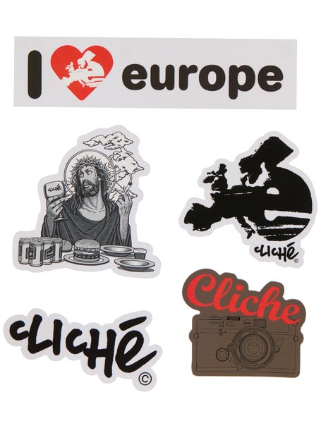 Cliche Summer 26 Sticker 5 Pack