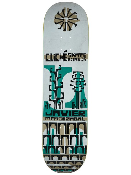 Cliche Javier Mendizabal Griptape Art Deck 8.25 x 31.7