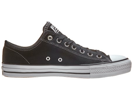 Converse CTAS Pro Shoes Black/Black/White Suede Skate Warehouse