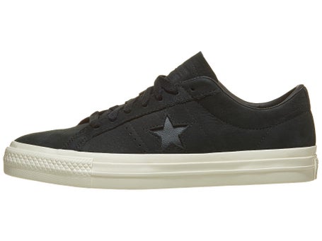 Converse One Star Pro Shoes\Black/Black/Egret