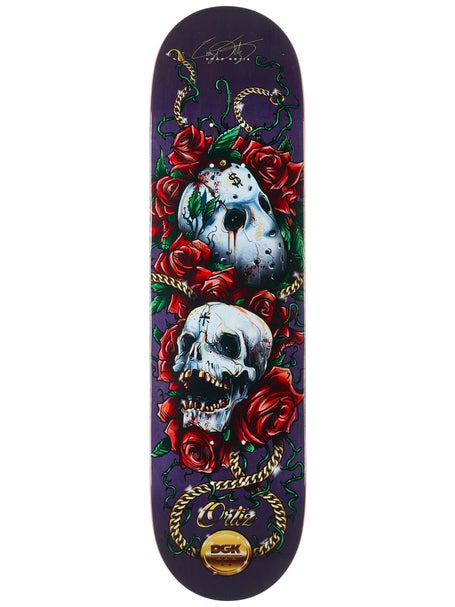DGK Ortiz Los Muertos Deck 8.1 x 31.875