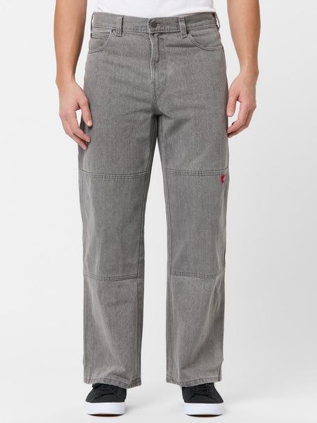 Dickies Loose Straight Double Knee Jeans\Grey Wash Tint