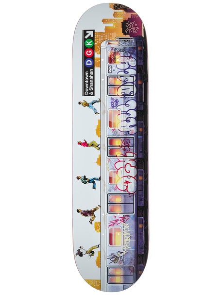 DGK Shanahan Foot Patrol Deck 8.25 x 31.875