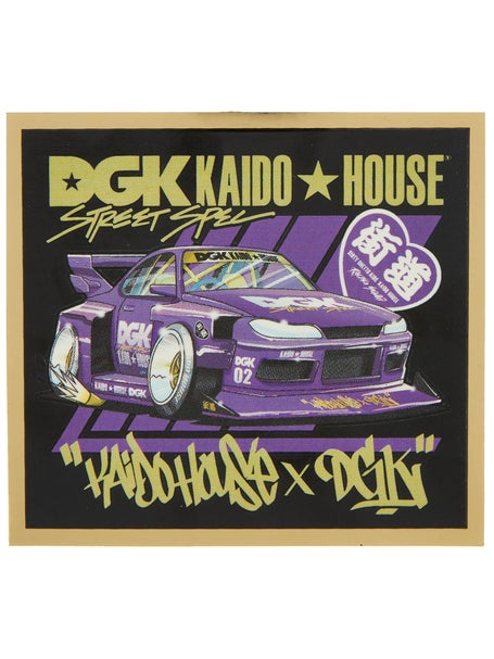 DGK x Kaido House Roulette Racer Sticker 