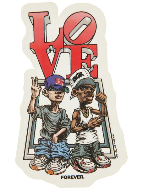 DGK Love Forever Sticker 