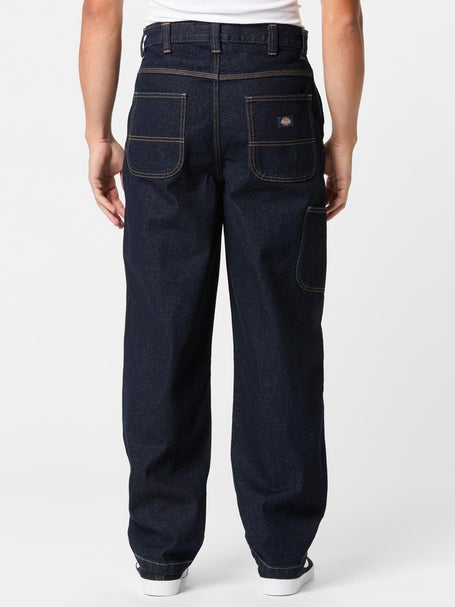 Dickies Madison Baggy Fit Jeans Rinsed Indigo Blue Skate Warehouse
