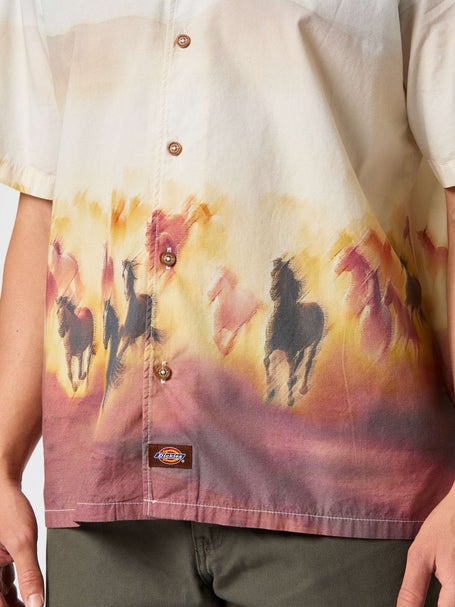 Dickies Running Wild S/S Shirt\Oak Buff