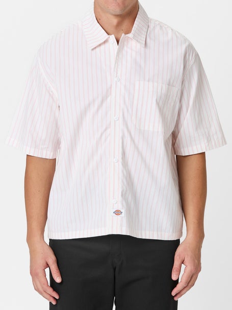 Dickies Venedocia Stripe S/S Shirt\White