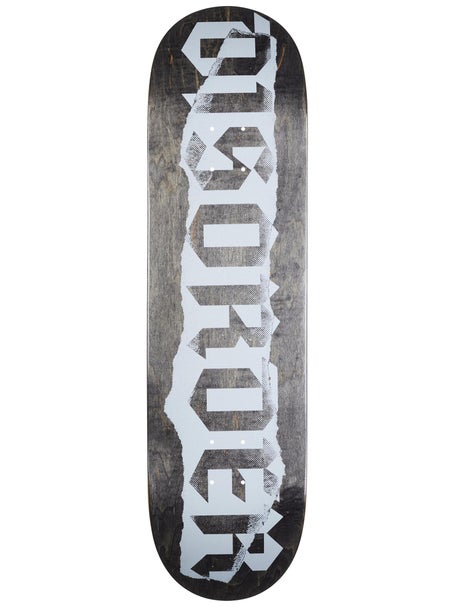 Disorder Ripped Logo Board Asst Veneers Deck 8.5 x 31.8