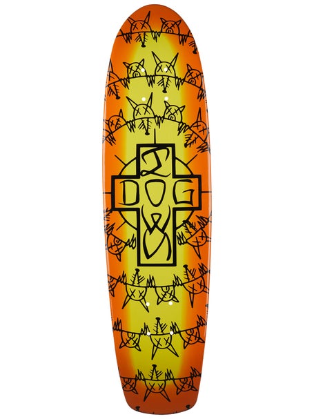 Dogtown Rat Ring Yellow Cruiser Deck 7.75 x 30.25