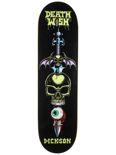 Deathwish Dickson Forgotten Relics Deck 8.25 x 31.67