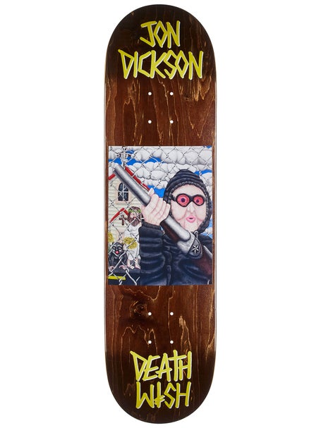 Deathwish Dickson All Screwed Up Deck 8.475 x 31.875