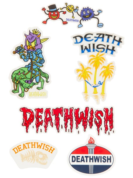 Deathwish Full Heat Sticker 6 Pack