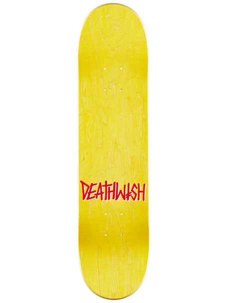 Deathwish Gang Logo Black/Red Deck 7.3 x 29.5