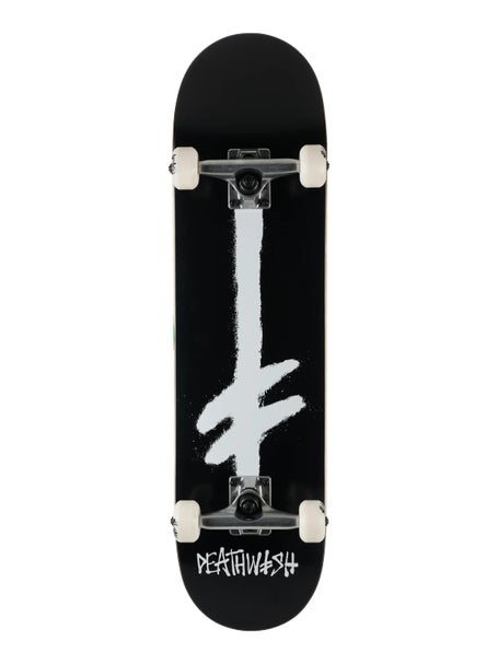Deathwish Gang Spray Black/White Complete 7.75 x 31.25 