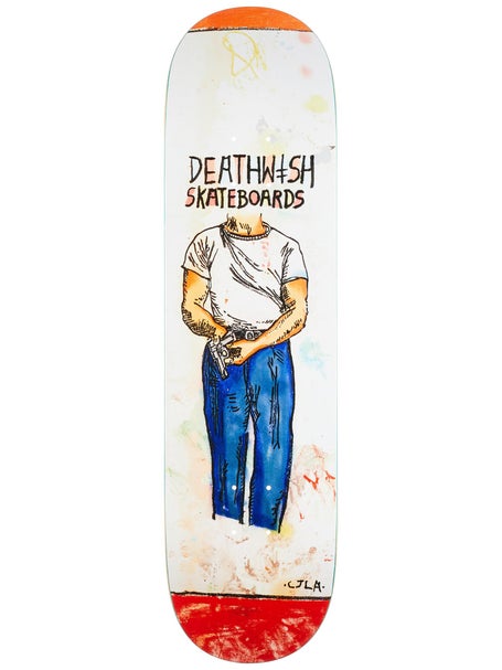 Deathwish Yuri Facchini Strapped Deck 8.25 x 31.5
