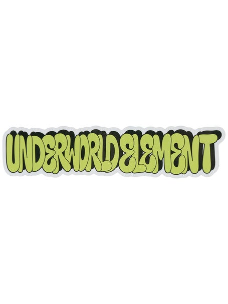Underworld Element Graffiti Sticker Green