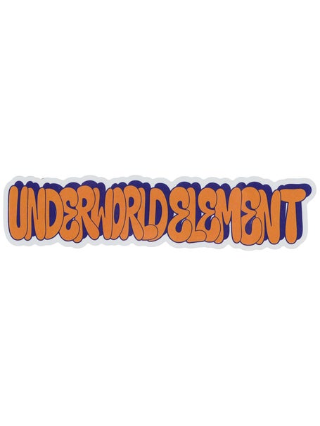 Underworld Element Graffiti Sticker Orange