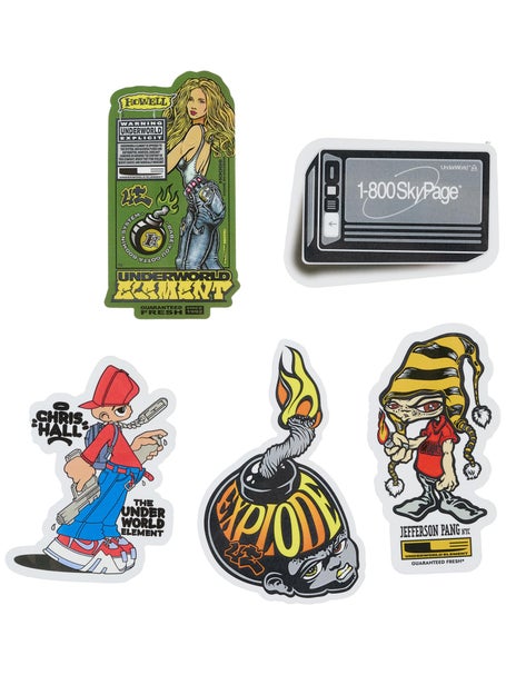Underworld Element Assorted (5) Sticker Pack