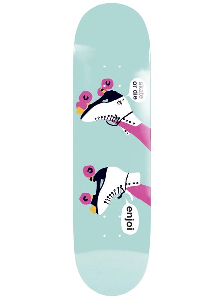 Enjoi Big Box Roller Skates Deck 8.25 x 32