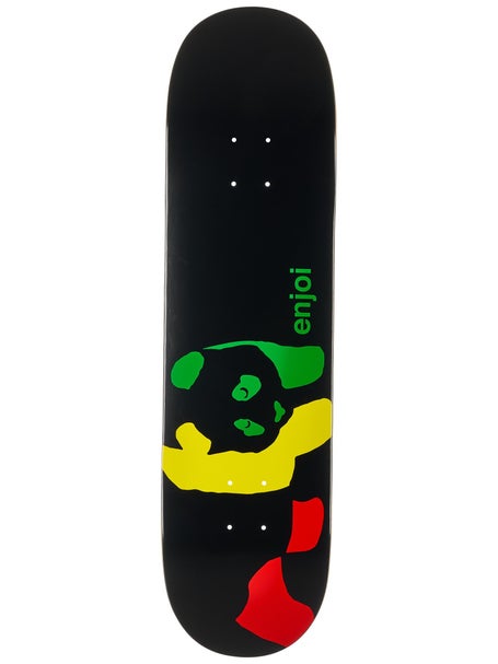 Enjoi Rasta Panda Deck 8.25 x 32