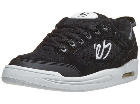 Es Creager Shoes\Black/White/White