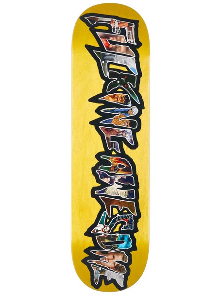 FA Dill Big Logo Collage Shape 1 Deck 8.5 x 31.91