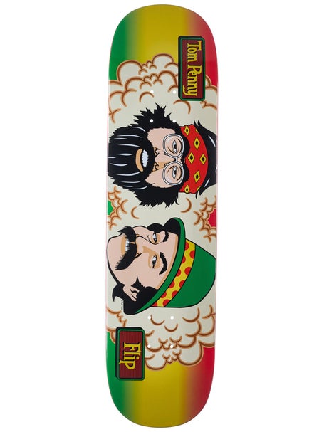 Flip Penny Toms Friends Rasta Deck\ .125 x 31.59