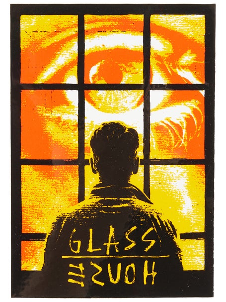 Glass House Eye Witness Sticker
