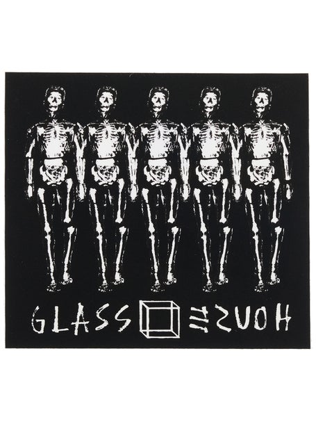 Glass House Glass Man 2 Sticker
