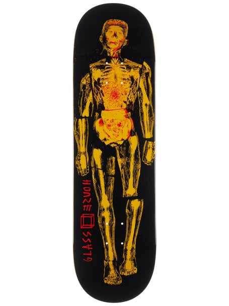 Glass House Glass Man Black/Yellow Deck 9.0 x 33.25