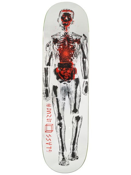 Glass House Glass Man Silver Foil Deck 8.375 x 31.8