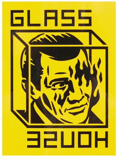 Glass House House Arrest Yellow Sticker