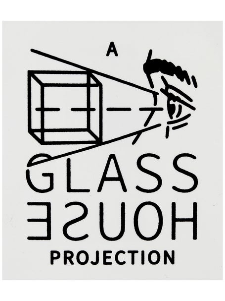 Glass House Projection Sticker