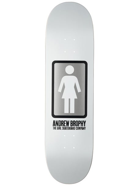 Girl Brophy OG Black White Deck 8.56 x 32.25