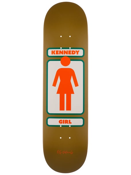 Girl Kennedy OG Natural TWIN TIP Deck 8.25 x 31.875