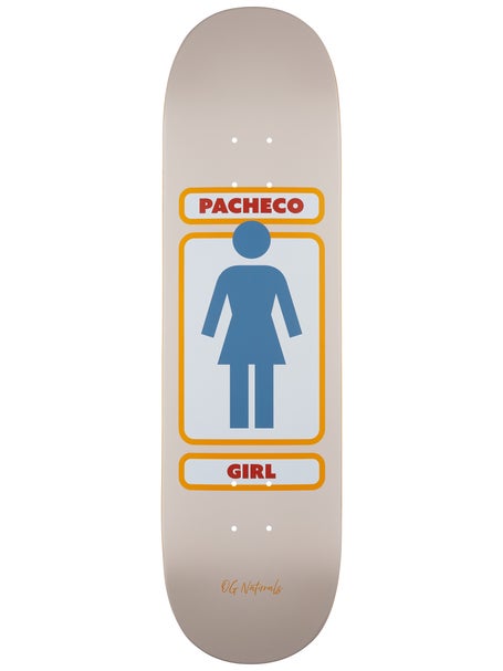 Girl Pacheco OG Natural TWIN TIP Deck 8.5 x 31.875