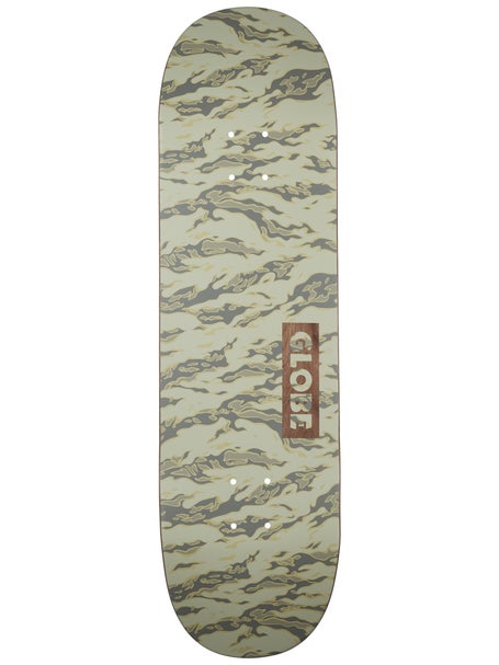 Globe Goodstock Vintage White Camo Deck 8.75 x 32.2