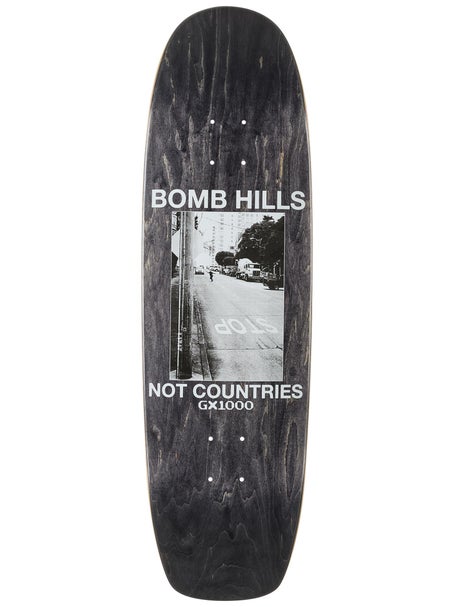 GX1000 Bomb Hills Cruiser Black Deck 9.0 x 31.75