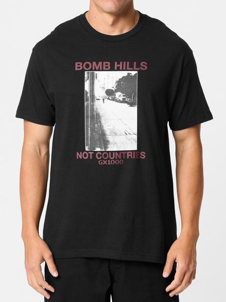 GX1000 Bomb Hills Not Countries T-Shirt\Black
