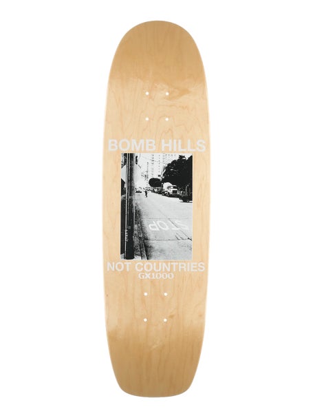GX1000 Bomb Hills Cruiser Wood Deck 9.0 x 31.75