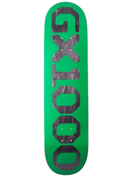 GX1000 OG Logo Green Deck 8.125 x 31.75