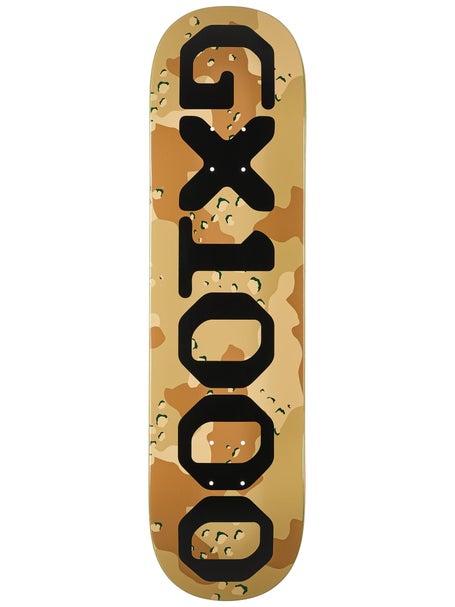 GX1000 OG Logo Camo Black Deck 8.25 x 32.125
