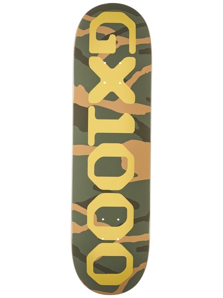 GX1000 OG Logo Camo Yellow Deck 8.5 x 32.125