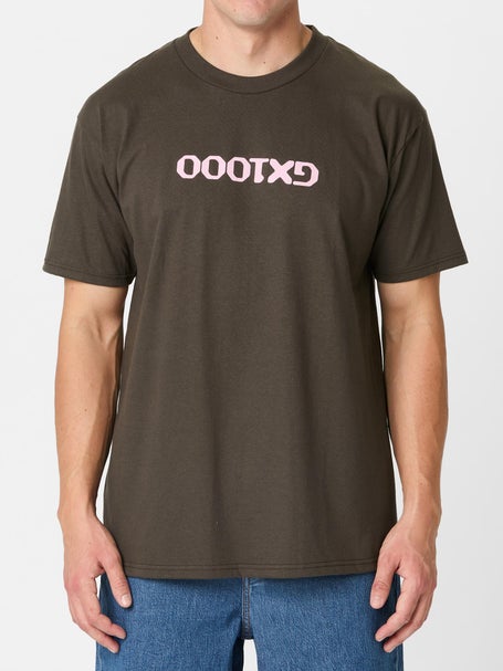 GX1000 OG Logo Upside Down T-Shirt\Brown