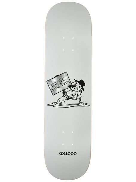 GX1000 Snowman Grey Deck 8.25 x 32.125