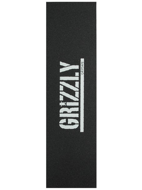 Grizzly Stamp Print Griptape White