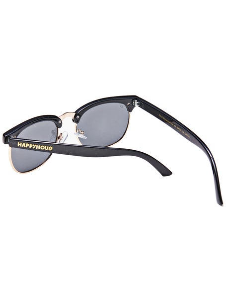 Happy Hour G2 Polarized Sunglasses\Gloss Black/Smoke