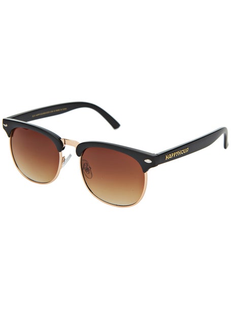 Happy Hour G2 Polar Sunglasses\Matte Black/Amber Fade
